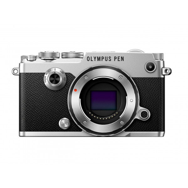 Olympus PEN-F Systemkamera (20,3 Megapixel, 5-Achsen VCM Bildstabilisator, elektronischer Sucher mit 2,36 Mio. OLED, 7,6 cm (3 Zoll) TFT LCD-Display, Full-HD, WLAN, Metallgehäuse), silber-310