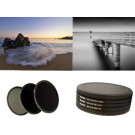 HAIDA PRO II Digital MC Neutral Graufilter Set bestehend aus ND8, ND64, ND1000 Filtern 77mm inkl. Stack Cap Filtercontainer und Cap-20