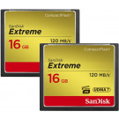 SanDisk Extreme CompactFlash 16GB Speicherkarte Doppelpack-20