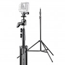 Mantona Group Selfie Set für GoPro Hero inkl. Lampenstativ/Kugelkopf/GoPro Stativadapter mit 1/4 Zoll Gewinde-20