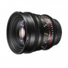 Walimex Pro 50 mm 1:1,5 VDSLR Video/Foto Objektiv für Nikon F Objektivbajonett (Filtergewinde 77 mm, Zahnkranz, stufenlose Blende, Fokus, IF) schwarz-20