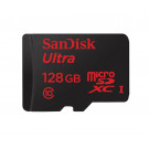SanDisk Mobile Ultra microSDXC 128GB UHS-I Class 10 Speicherkarte + SD-Adapter + Memory Zone Android App bis zu-20