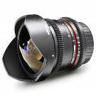 Walimex Pro 8 mm 1:3,8 VDSLR Fish-Eye II Objektiv Foto und Video (abnehmbare Gegenlichtblende, IF, Zahnkranz, stufenlose Blende und Fokus) für Nikon F Objektivbajonett schwarz-20