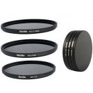 Neutral Graufilter Set bestehend aus ND8x, ND64x, ND1000x Filtern 67mm inkl. Stack Cap Filtercontainer + Pro Lens Cap mit Innengriff-20