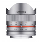 Samyang 8mm F2.8 II Objektiv für Anschluss Sony E silber-20