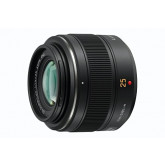 Panasonic H-X025E LEICA DG SUMMILUX 25 mm F1.4 ASPH. Objektiv (Festbrennweiten Objektiv, Bildwinkel 47°, Filtergröße 46 mm) schwarz