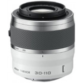 Nikon 1 Nikkor VR 30-110 mm 1:3,8-5,6 Objektiv weiß