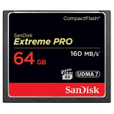SanDisk Extreme Pro CompactFlash 64GB Speicherkarte (bis zu 160MB/s lesen)