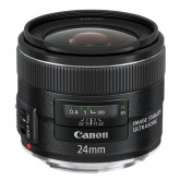 Canon EF 24mm f/2.8 IS USM Weitwinkel Objektive (58mm Filtergewinde) schwarz