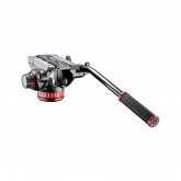 Manfrotto MVH502AH Pro Fluid Video Neiger (Inkl. flacher Basis und 504PL)