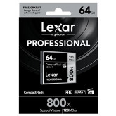 Lexar Professional 64GB 800x Speed 120MB/s CompactFlash Speicherkarte