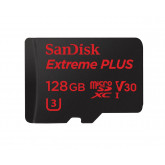 SanDisk Extreme Plus 128GB Class 10 microSDXC Memory Card plus SD Adapter bis zu 95 MB/s