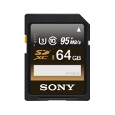 Sony SF-64UZ Speicherkarte - Speicherkarten (SDXC, Schwarz, UHS, Class 10)