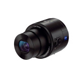 Sony DSC-QX100 SmartShot Digitalkamera (20,2 Megapixel Exmor R CMOS Sensor, 3,6x opt. Zoom, 28mm Carl Zeiss Vario Sonnar T Objektiv mit F1.8, HD Videoaufnahme) schwarz