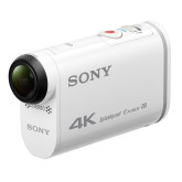 Sony FDR-X1000 4K Actioncam (4K Modus 100/60Mbps, Full HD Modus 50Mbps, ZEISS Tessar Objektiv mit 170 Ultra-Weitwinkel, Vollständige Sensorauslesung ohne Pixel Binning, Zeitlupenaufnahmen) weiß