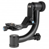 SIRUI PH-20 Gimbal Head (Carbon, Höhe: 230mm, Gewicht: 1.1kg, Belastbarkeit: 20kg) mit Tasche und Gurt