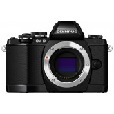 Olympus OM-D E-M10 Systemkamera (16 Megapixel, Live MOS Sensor, True Pic VII Prozessor, Fast-AF System, 3-Achsen VCM Bildstabilisator, Full-HD, HDR) nur Gehäuse schwarz