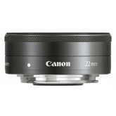 Canon EF-M 22mm 1:2 STM Pancake-Objektiv (43mm Filtergewinde) schwarz