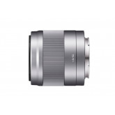 Sony SEL50F18, Porträt-Objektiv (50 mm, F1,8 OSS, E-Mount APS-C, geeignet für A5000/ A5100/ A6000 Serien& Nex) silber