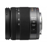 Panasonic H-FS014045E Standardzoom-Objektiv Lumix G F3,5-5,6/ 14-45 mm (52 mm Filtergewinde, bildstabilisiert) schwarz