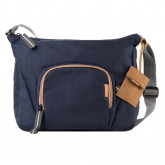 Crumpler Doozie Photo Sling DZPS-008 Kameratasche mit 9,7 Zoll Tabletfach inkl. Kameraeinsatztasche marineblau / kupferbraun