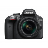 Nikon D3300 SLR-Digitalkamera Kit AF-P 18-55 VR schwarz
