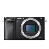 Sony Alpha 6000 Systemkamera (24 Megapixel, 7,6 cm (3") LCD-Display, Exmor APS-C Sensor, Full-HD, High Speed Hybrid AF) schwarz