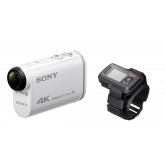 Sony FDR-X1000 4K Actioncam Live-View Remote Kit (4K Modus 100/60Mbps, Full HD Modus 50Mbps, ZEISS Tessar Objektiv mit 170 Ultra-Weitwinkel, Vollständige Sensorauslesungohne Pixel Binning) weiß