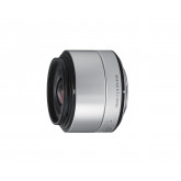 Sigma 19mm f2,8 DN Objektiv (Filtergewinde 46mm) für Micro Four Thirds Objektivbajonett silber