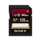 Sony SF-G1UX2 Speicherkarte - Speicherkarten (SDXC, -25 - 85 °C, Schwarz, Class 10, Blister)