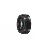 Panasonic H-H020A LUMIX G Festbrennweiten 20mm F1.7 II ASPH. Objektiv (Pancake Objektiv, Filtergröße 46 mm, Bildwinkel 57°) schwarz