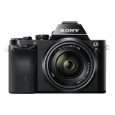 Sony Alpha 7KB Systemkamera (24,3 Megapixel, 7,6 cm (3 Zoll) Display, BIONZ X, 2,3 Megapixel OLED Sucher, NFC) inkl. SEL 28-70mm schwarz