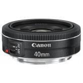 Canon EF 40mm 1:2,8 STM Objektiv (52mm Filtergewinde) schwarz