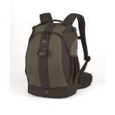 Lowepro Flipside 400 AW SLR-Kamerarucksack (für SLR mit aufgesetztem 300-mm-Objektiv und bis zu 6 zusätzlichen Objektiven) tannengrün