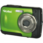 Rollei Sportsline 60 Digitalkamera (5 Megapixel, 8-fach digitaler Zoom, 6 cm (2,4 Zoll) Display, bildstabilisiert, bis 3m wasserdicht) grün