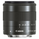 Canon EF-M 18-55mm 1:3,5-5,6 IS STM Standardzoom-Objektiv (52mm Filtergewinde) schwarz