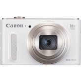 Canon PowerShot SX610 HS Digitalkamera (20,2 Megapixel CMOS, HS-System, 18-fach optisch, Zoom, 36-fach ZoomPlus, opt. Bildstabilisator, 7,5 cm (3 Zoll) Display, Full HD Movie, WLAN, NFC) weiß
