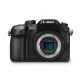 Panasonic LUMIX G DMC-GH4EG-K Systemkamera Gehäuse (16 Megapixel, OLED Touchscreen, 4K Video, Staub-/Spritzwasserschutz, Utraschneller Autofokus) schwarz