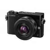 Panasonic LUMIX G DMC-GM5KEG-K Systemkamera (16 Megapixel, 3 Zoll Touch-Display, elektr. Sucher, High-Speed Autofokus) mit Objektiv H-FS12032E schwarz