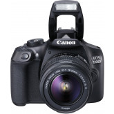 Canon EOS 1300D Digitale Spiegelreflexkamera (18 Megapixel, APS-C CMOS-Sensor, WLAN mit NFC, Full-HD) Kit inkl. EF-S 18-55mm IS Objektiv