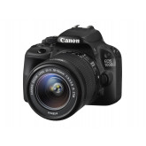 Canon EOS 100D SLR-Digitalkamera (18 Megapixel, 7,6 cm (3 Zoll) Touchscreen, Full HD, Live-View) Kit inkl. EF-S 18-55mm 1:3,5-5,6 IS STM