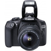 Canon EOS 1300D Digitale Spiegelreflexkamera (18 Megapixel, APS-C CMOS-Sensor, WLAN mit NFC, Full-HD) Kit inkl. EF-S 18-55mm III Objektiv