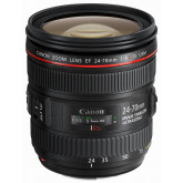 Canon Standardzoomobjektiv EF 24-70mm f/1:4L IS USM (77mm Filtergewinde) schwarz