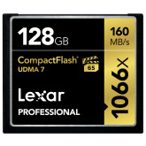 Lexar Professional 128GB 1066x Speed 160MB/s Compact Flash Speicherkarte