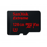 SanDisk Extreme 128GB Class 10 microSDXC Memory Card plus SD Adapter bis zu 90 MB/s