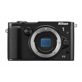 Nikon 1 V3 Systemkamera (18 Megapixel, 7,5 cm (3 Zoll) TFT-Display, Eletronischer Bildstabilisator, Full-HD-Videofunktion, WiFi, microSD-Speicherkarten-Steckplatz, USB, HDMI) nur Gehäuse schwarz