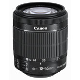 Canon EF-S 18-55mm 1:3,5-5,6 IS STM Objektiv (58mm Filtergewinde) schwarz