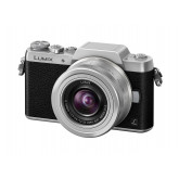 Panasonic LUMIX G DMC-GF7KEG-S Systemkamera (16 Megapixel, High-Speed Autofokus, 3 Zoll Touch-Display, WiFi und NFC) mit Objektiv H-FS12032E schwarz/silber