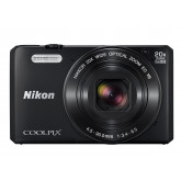 Nikon Coolpix S7000 Digitalkamera (16 Megapixel, 20-fach opt. Zoom, 7,6 cm (3 Zoll) LCD-Display, USB 2.0, bildstabilisiert) schwarz
