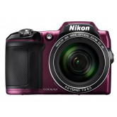 Nikon Coolpix L840 Digitalkamera (16 Megapixel, 38-fach opt. Zoom, 7,6 cm (3 Zoll) LCD-Display, USB 2.0, bildstabilisiert) aubergine